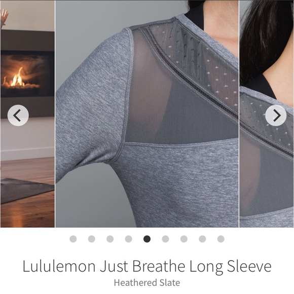 lululemon Just Breathe Long Sleeve size 4-6 - Picture 6 of 12